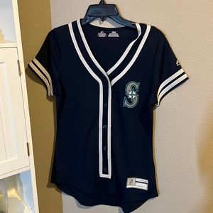 Women’s Mariners Button Down Jersey